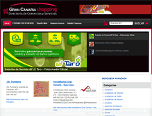 Tablet Screenshot of grancanariashopping.es